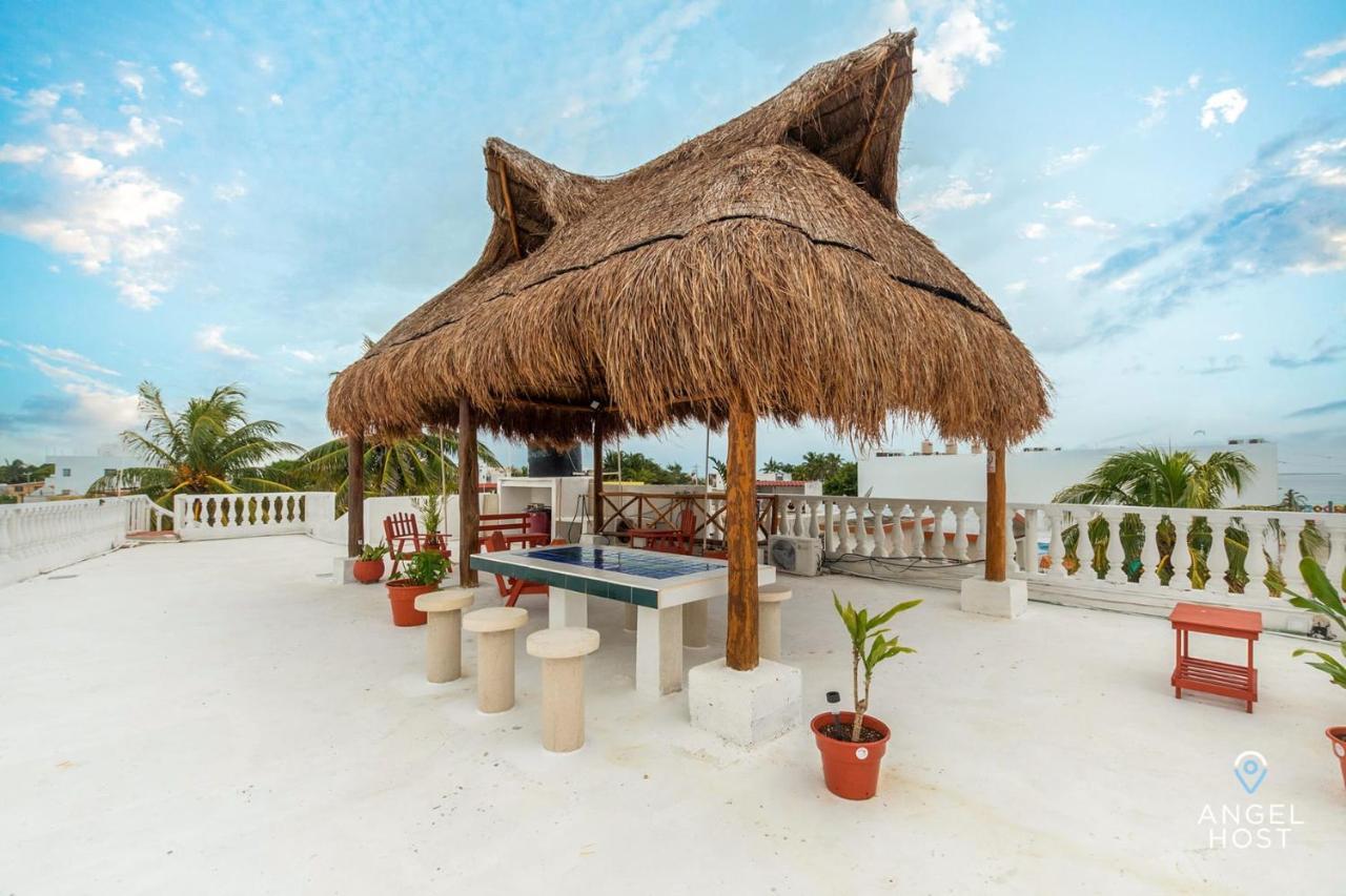 Malecon Beach House In Progreso 1 Block From Beach Εξωτερικό φωτογραφία