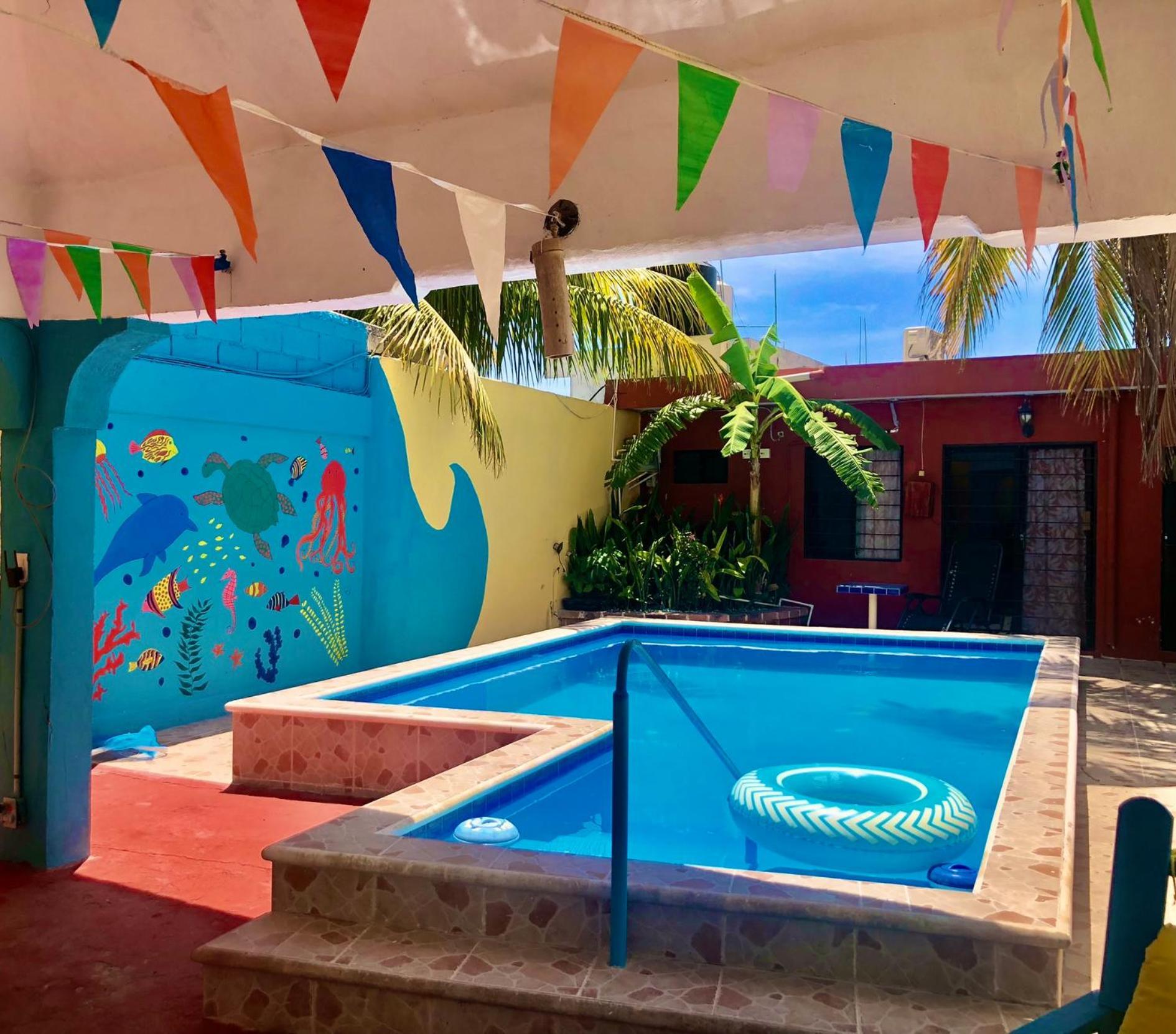 Malecon Beach House In Progreso 1 Block From Beach Εξωτερικό φωτογραφία
